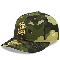 NWE TIGERS CAMO MLB 2022 JOURNÉE DES FORCES ARMÉES SUR LE TERRAIN LP 59FIFTY HATMENLOP