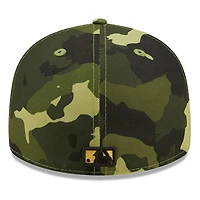 NWE TIGERS CAMO MLB 2022 JOURNÉE DES FORCES ARMÉES SUR LE TERRAIN LP 59FIFTY HATMENLOP