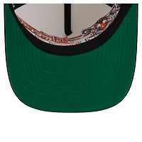 Men's New Era  Cream/Navy Detroit Tigers Classic A-Frame 9FIFTY Snapback Hat