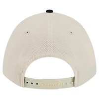 Men's New Era  Cream/Navy Detroit Tigers Sided Corduroy 9FORTY A-Frame Adjustable Hat