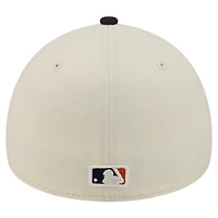Men's New Era  Cream Detroit Tigers Chrome A-Frame 59FORTY Fitted Hat