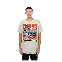 Men's New Era  Cream Detroit Tigers Injection Lifestyle Foodie Fashion T-Shirt
