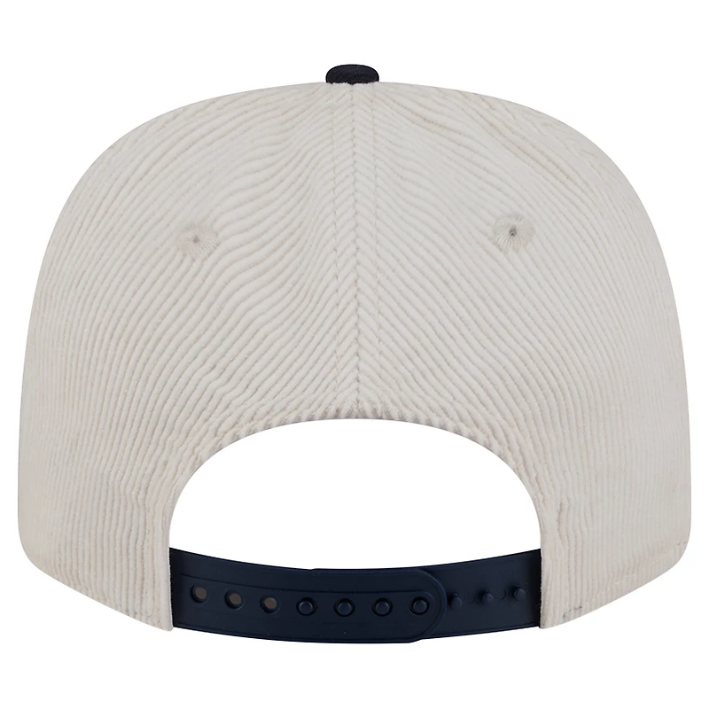 Casquette ajustable New Era 9SEVENTY crème pour homme des Detroit Tigers