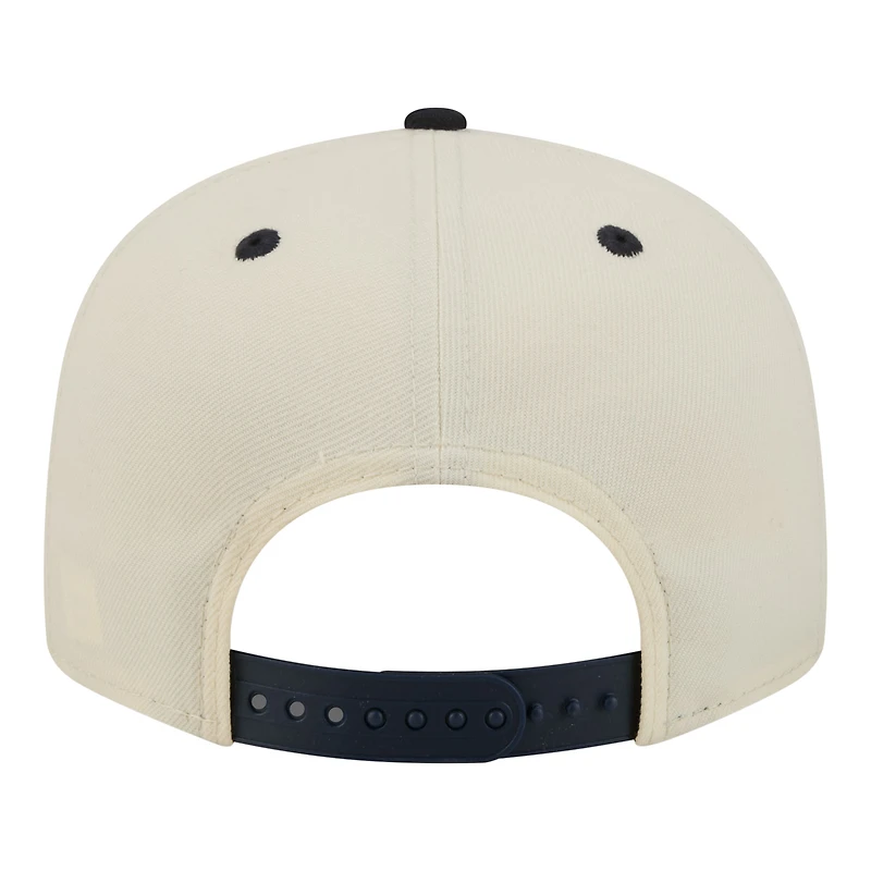 Casquette snapback New Era 9FIFTY surdimensionnée crème Detroit Tigers pour homme