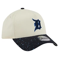 Casquette ajustable New Era 9FORTY crème pour homme des Detroit Tigers
