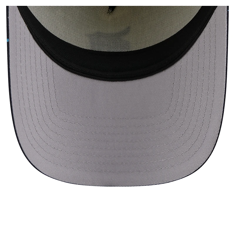Men's New Era Cream Detroit Tigers Speckle A-Frame 9FORTY Adjustable Hat