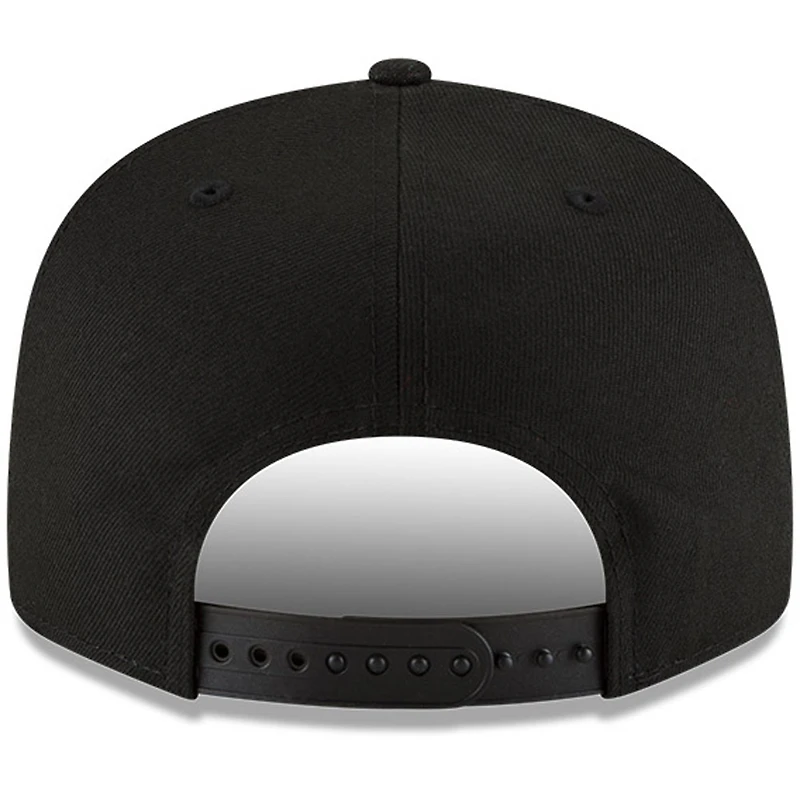 Casquette Snapback 9FIFTY des Detroit Tigers de New Era pour homme, noir sur noir