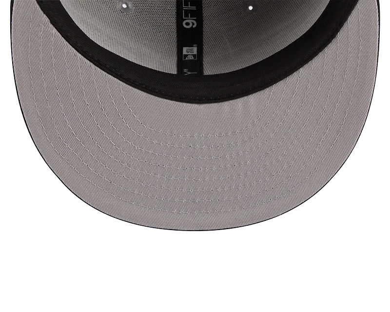Casquette Snapback 9FIFTY Detroit Tigers Band New Era pour homme, gris/bleu marine