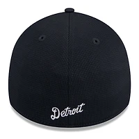 Men's New Era  Gray Detroit Tigers 2025 Batting Practice 39THIRTY Flex Hat