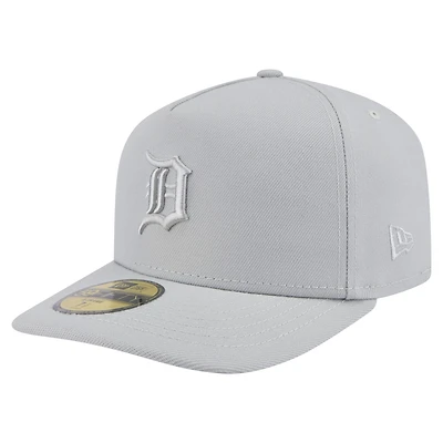 Men's New Era  Gray Detroit Tigers Colorpack 59FIFTY Fitted Hat