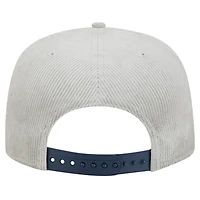 Men's New Era Gray Detroit Tigers Corduroy Golfer Snapback Hat