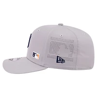 Men's New Era Gray Detroit Tigers Laser Perforated 9SEVENTY Adjustable Hat