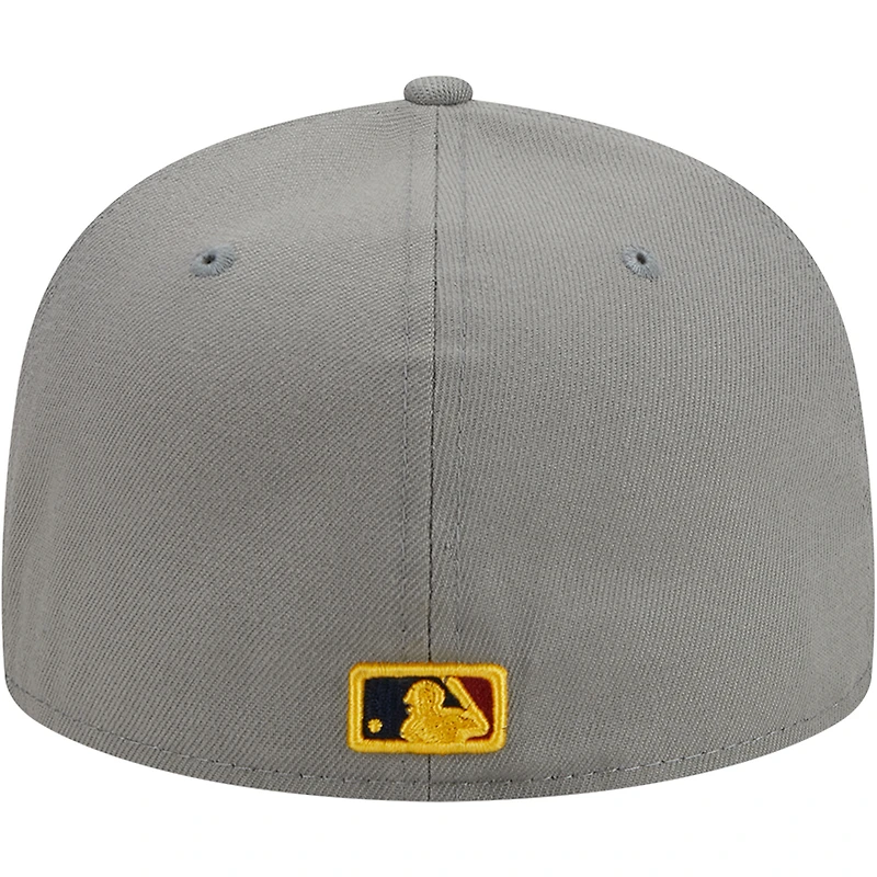 Casquette ajustée 59FIFTY grise des Detroit Tigers pour homme New Era