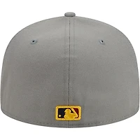 Casquette ajustée 59FIFTY grise des Detroit Tigers pour homme New Era