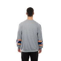 Sweat-shirt New Era gris Detroit Tigers Sport Classics pour homme