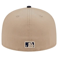 Men's New Era Khaki Detroit Tigers 59FIFTY Fitted Hat