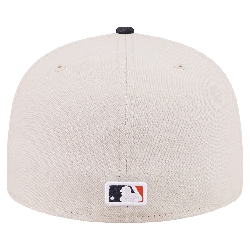 Men's New Era  Khaki Detroit Tigers City Icon 59FIFTY Fitted Hat
