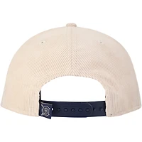 Casquette snapback d'été essentielle de golfeur kaki des Detroit Tigers New Era pour hommes