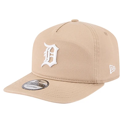 Men's New Era Light Beige Detroit Tigers Cam 19TWENTY Adjustable Hat