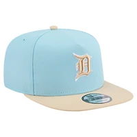 Casquette snapback A-Frame 9FIFTY bleu clair/beige clair pour homme New Era, Detroit Tigers, color pack