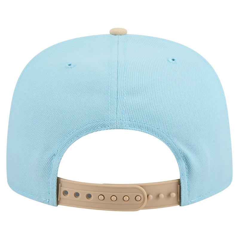 Casquette snapback A-Frame 9FIFTY bleu clair/beige clair pour homme New Era, Detroit Tigers, color pack