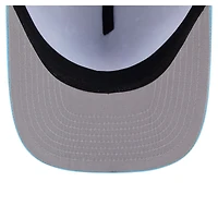 Men's New Era  Light Blue Detroit Tigers Deep Water Pre-Curved 9FIFTY A-Frame Snapback Hat