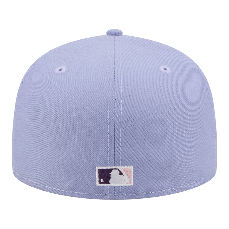 Men's New Era Light Purple Detroit Tigers Lavender Bloom 59FIFTY Fitted Hat