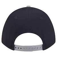 Casquette ajustable New Era 9FORTY A-Frame M-Crown bleu marine/gris pour homme des Detroit Tigers