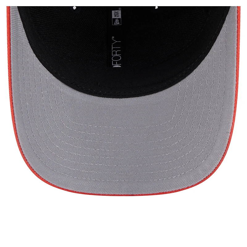 Men's New Era Navy/Orange Detroit Tigers Team Loyal 9FORTY M-Crown Adjustable Hat