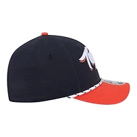 Men's New Era Navy/Orange Detroit Tigers Team Loyal 9FORTY M-Crown Adjustable Hat