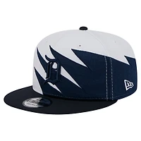 Casquette snapback 9FIFTY Detroit Tigers bleu marine/blanc New Era pour homme
