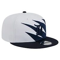 Casquette snapback 9FIFTY Detroit Tigers bleu marine/blanc New Era pour homme