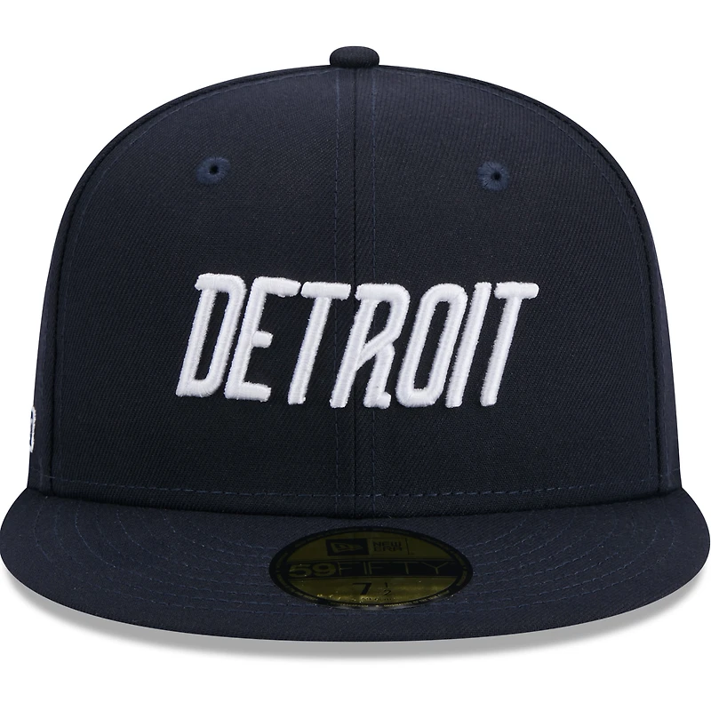 Men's New Era  Navy Detroit Tigers 2024 City Connect 59FIFTY Fitted Hat