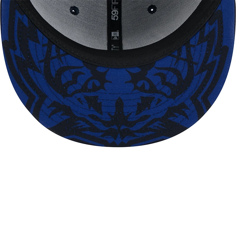 Casquette ajustée 59FIFTY New Era pour hommes des Detroit Tigers 2024 City Connect, bleu marine