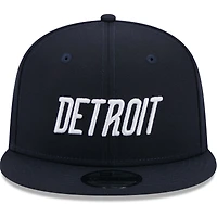 Men's New Era  Navy Detroit Tigers 2024 City Connect 9FIFTY Snapback Hat