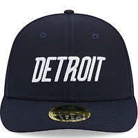 Men's New Era  Navy Detroit Tigers 2024 City Connect Low Profile 59FIFTY Fitted Hat
