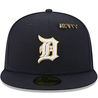 Casquette ajustée 59FIFTY Day 2025 bleu marine des Detroit Tigers pour homme New Era avec épingles