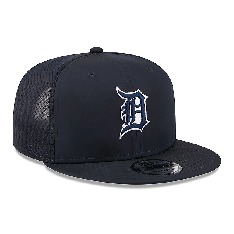 Men's New Era Navy Detroit Tigers 2026 Batting Practice 9FIFTY Snapback Hat