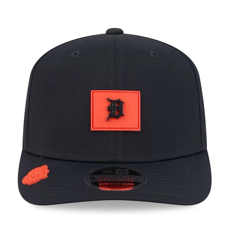 Casquette ajustable New Era bleu marine Detroit Tigers 2026 Clubhouse Alternate 9SEVENTY pour homme