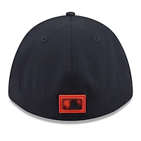 Men's New Era  Navy Detroit Tigers 2026 Clubhouse M-Crown 39THIRTY Flex Hat