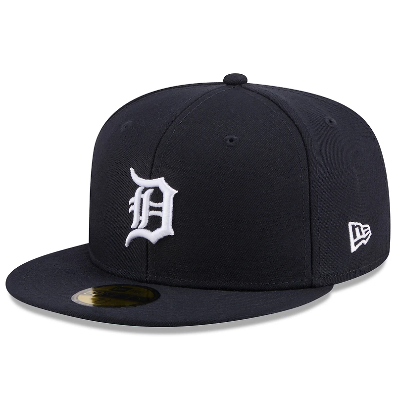 Casquette ajustée New Era bleu marine Detroit Tigers 2026 Jackie Robinson Day 59FIFTY pour homme