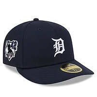 Men's New Era Navy Detroit Tigers 2026 Jackie Robinson Day Low Profile 59FIFTY Fitted Hat