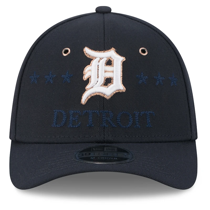 Men's New Era Navy Detroit Tigers 2026 MLB All-Star Game 39THIRTY Flex Hat