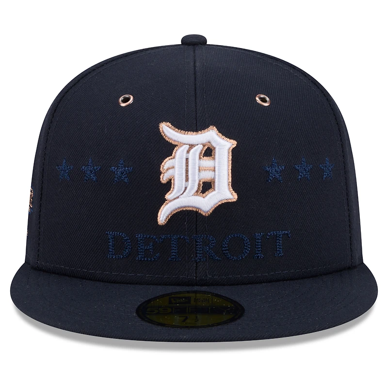 Men's New Era Navy Detroit Tigers 2026 MLB All-Star Game 59FIFTY Fitted Hat