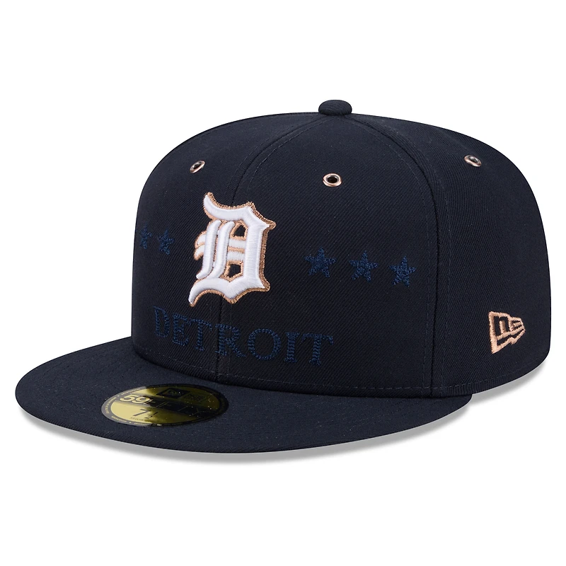 Men's New Era Navy Detroit Tigers 2026 MLB All-Star Game 59FIFTY Fitted Hat