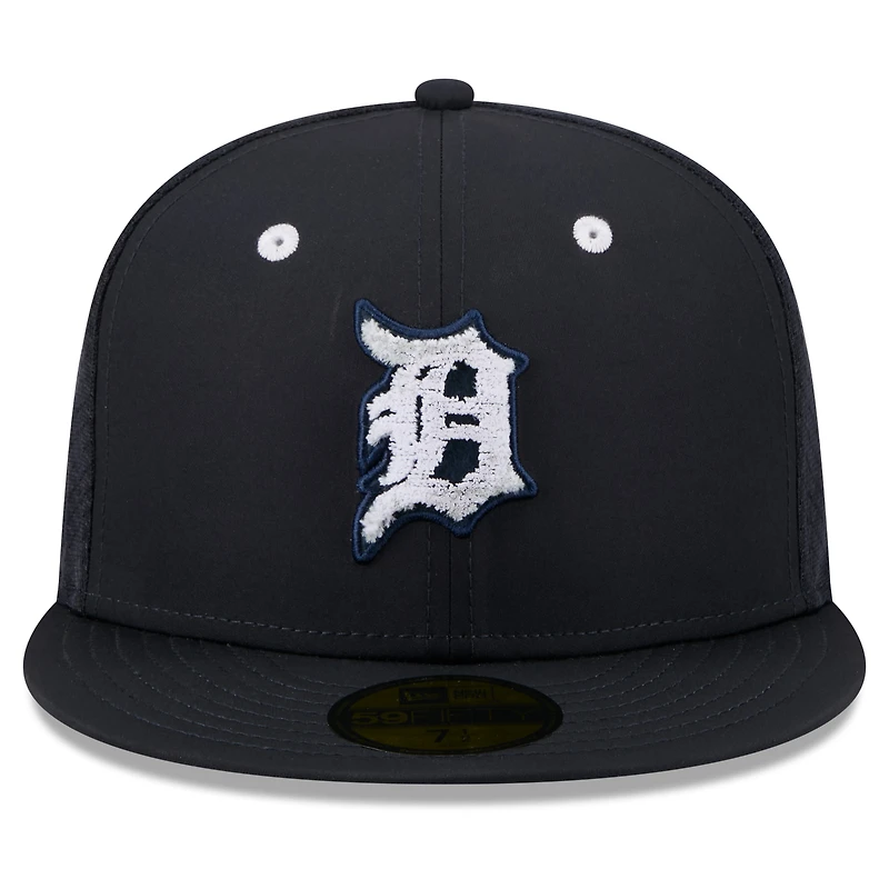 Men's New Era Navy Detroit Tigers 2026 MLB All-Star Game Workout 59FIFTY Fitted Hat