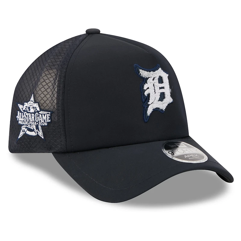 Men's New Era Navy Detroit Tigers 2026 MLB All-Star Game Workout 9FORTY Snapback Hat