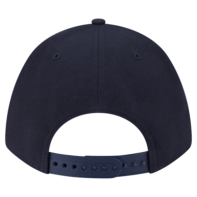 Casquette ajustable 9FORTY M-Crown bleu marine pour homme des Detroit Tigers de New Era