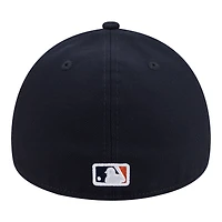 Men's New Era  Navy Detroit Tigers A-Frame 59FORTY Fitted Hat
