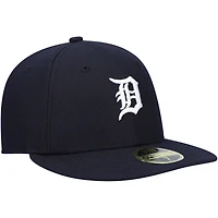 Casquette 59FIFTY ajustée pour hommes New Era Authentic Collection On-Field Domicile, bleu marine